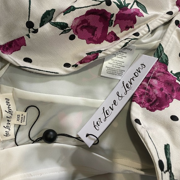 For Love & Lemons Bobbie Floral Corset Top - Picture 11 of 13